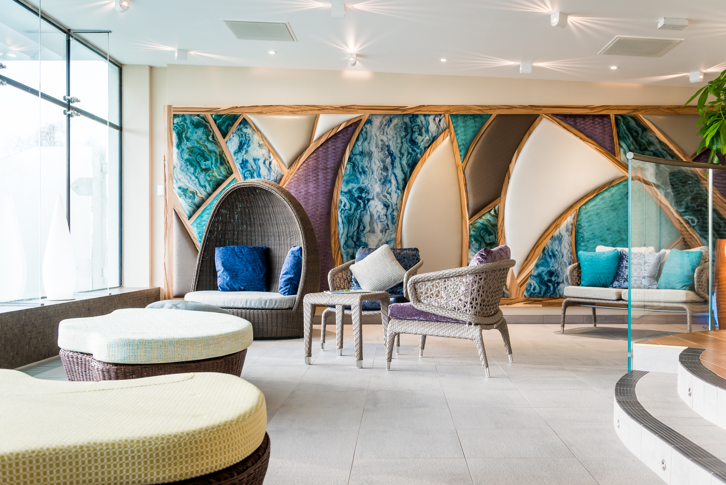 Ragdale Hall Hydro Suite Infinity Pool & Lounge, with Exercise Pool Refurbishment